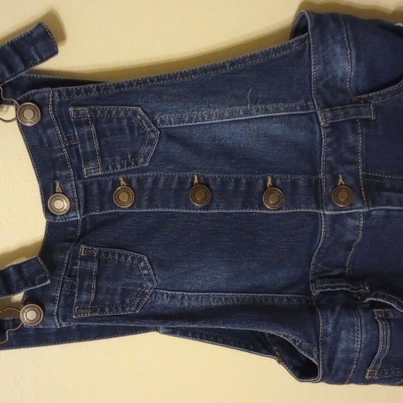Megan Denim Overalls - Picture 3 of 4